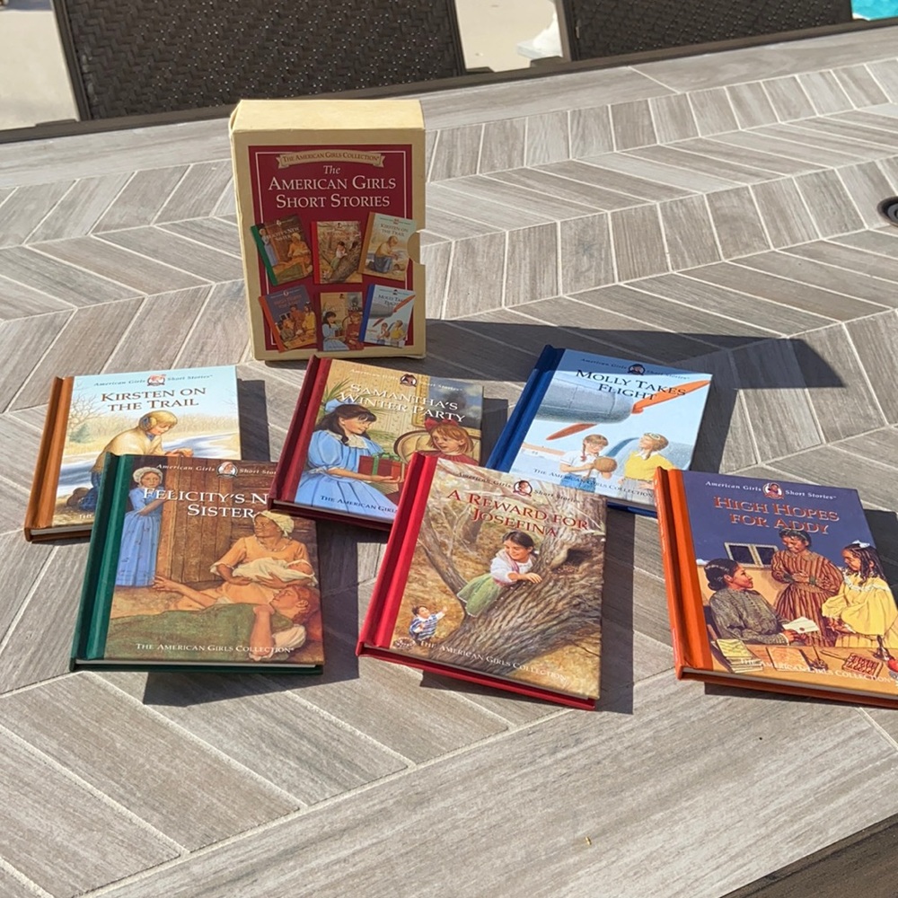 Vintage American girl doll short stories book set